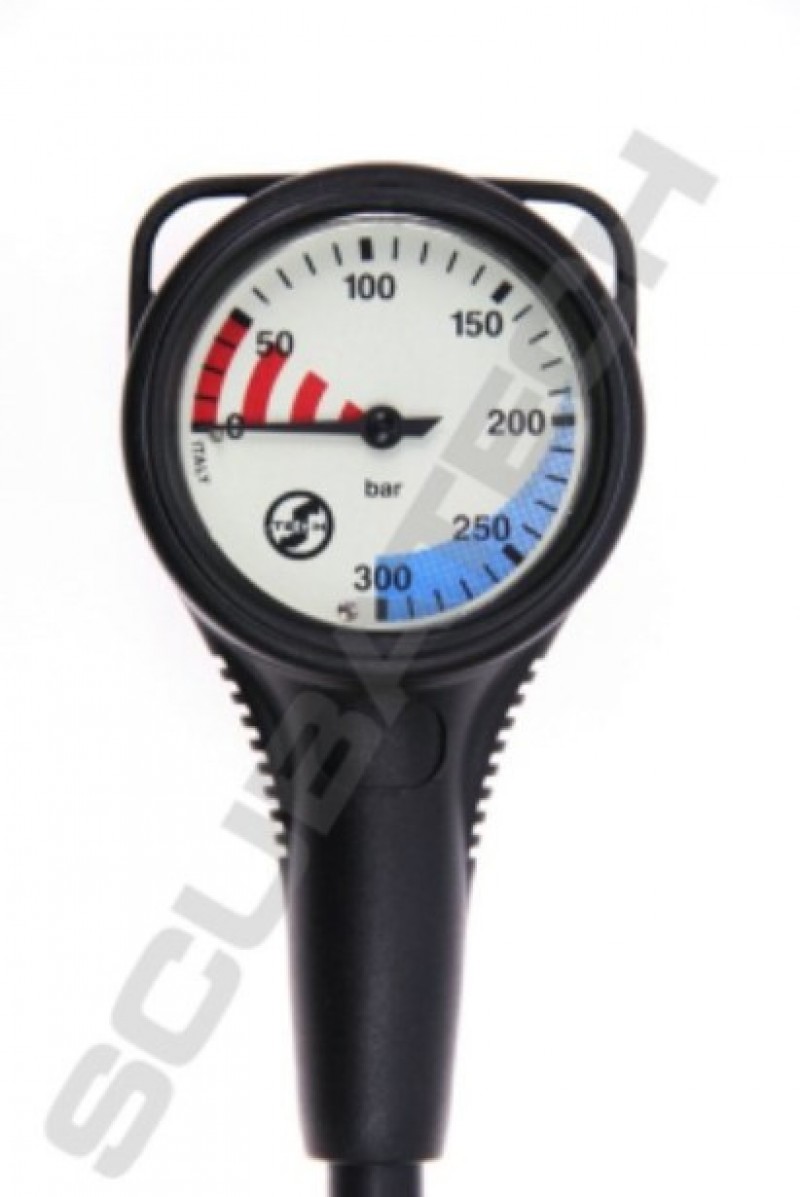MANO combo 300bar, flexible caoutchouc noir