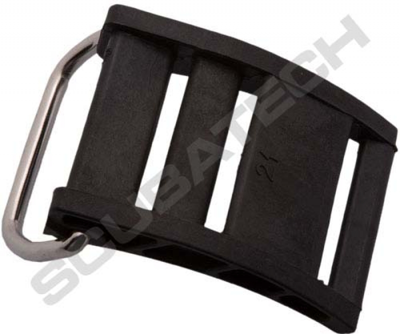 Boucle en plastique pour sangle bouteille mono