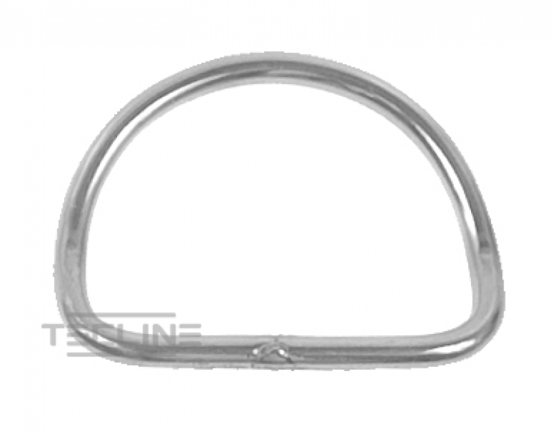 SS bent D-ring