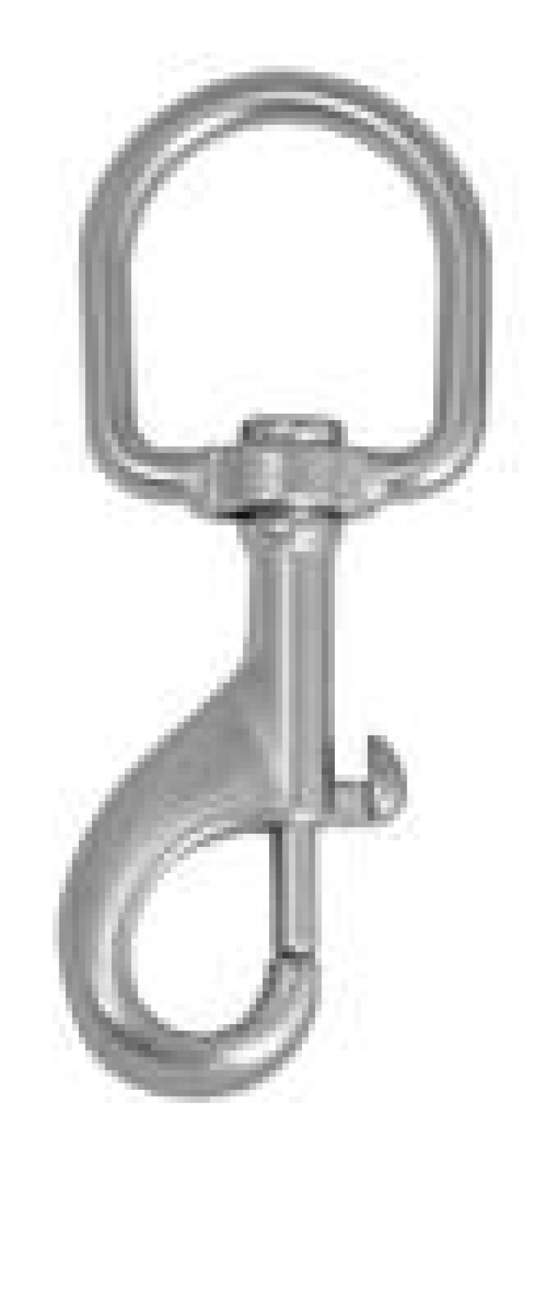 SS bolt snap 100mm D-type
