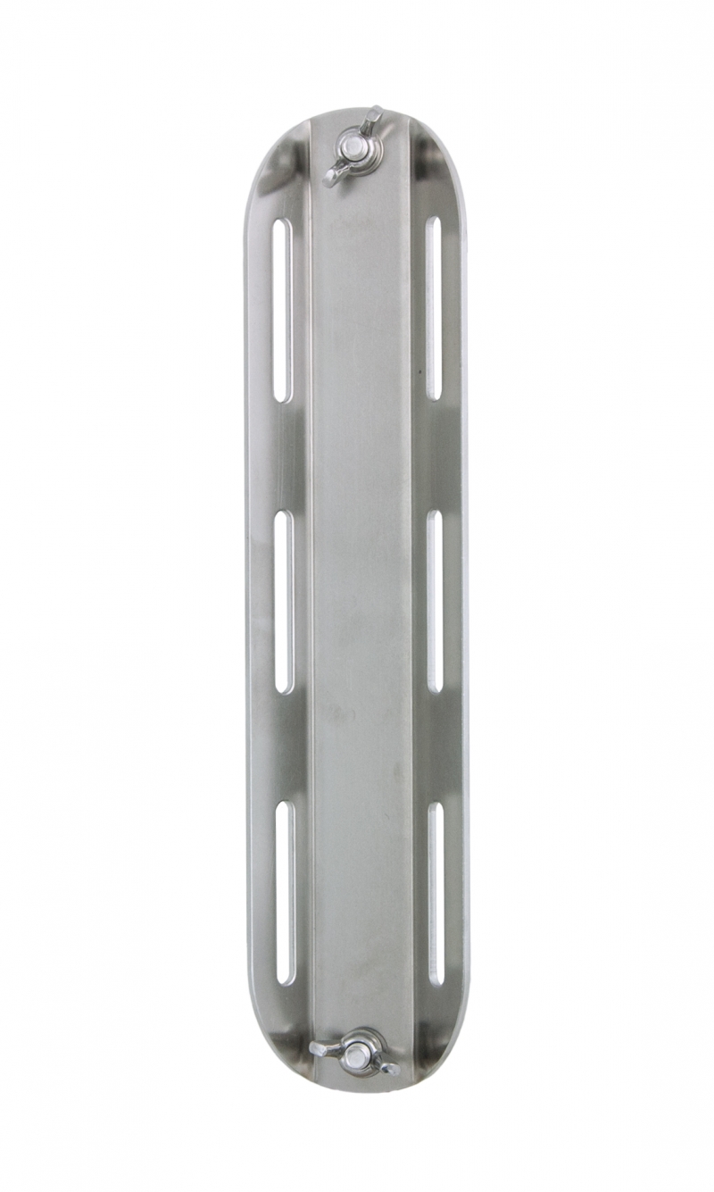 Adaptateur bouteille mono INOX COURT