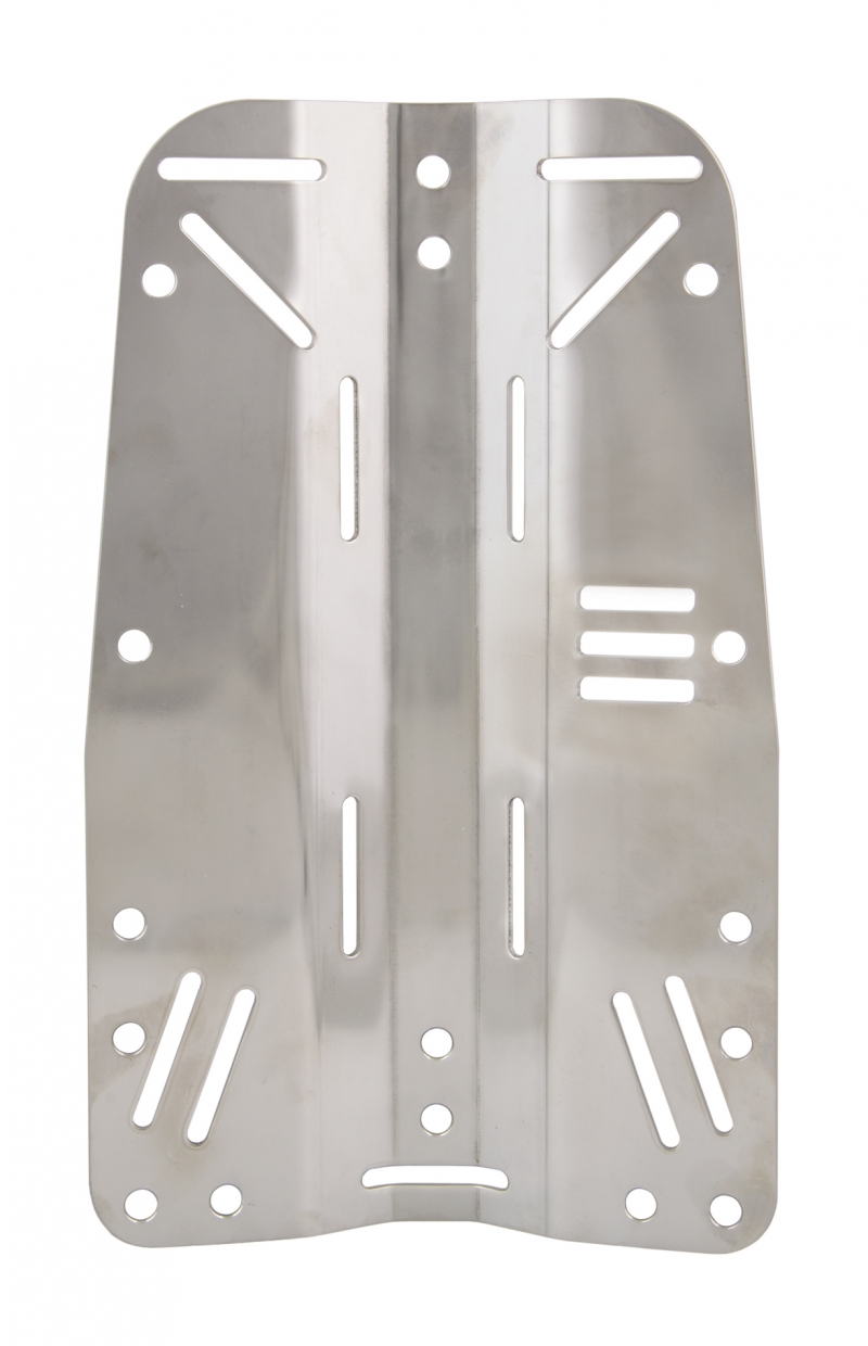 Plaque dorsale INOX 3 mm MIDI