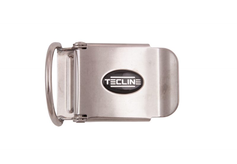 Bouckle inox avec D-ring