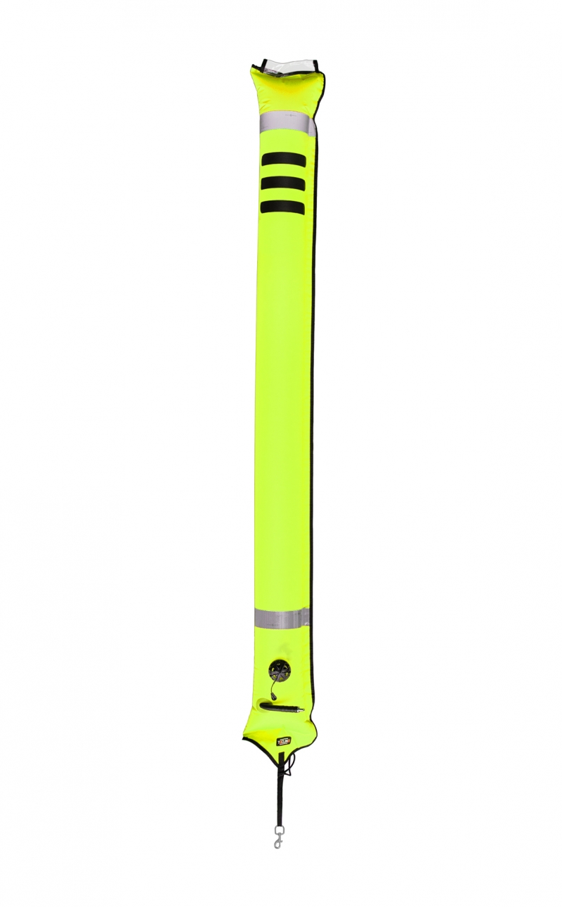 parachute ferme  22/180 JAUNE avec embout metal