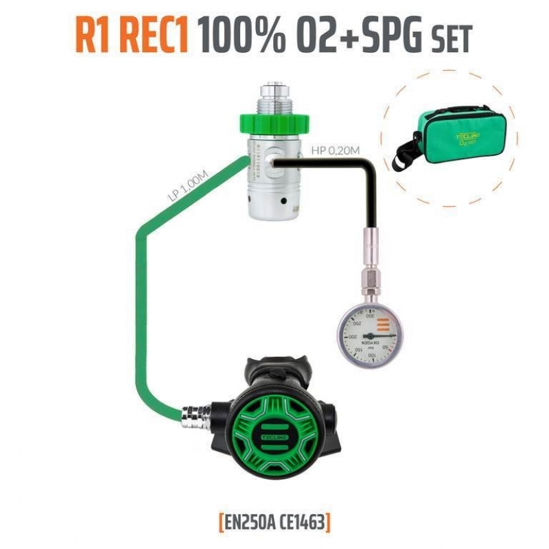 detendeur R1-REC1 O2 + MANO SET M26