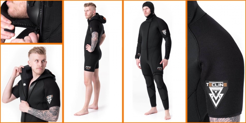 WETSUIT PROTERM TECLINE 5 MM - VEST ONLY S