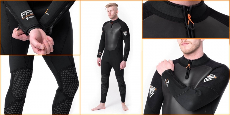 WETSUIT PROTERM TECLINE 7 MM - OVERALL ONLY L