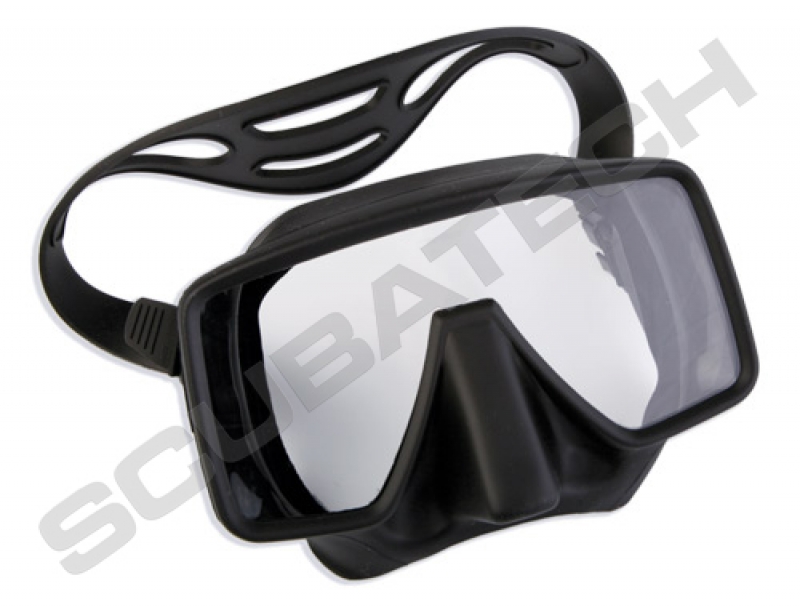 Masque frameless classic, silicone noir