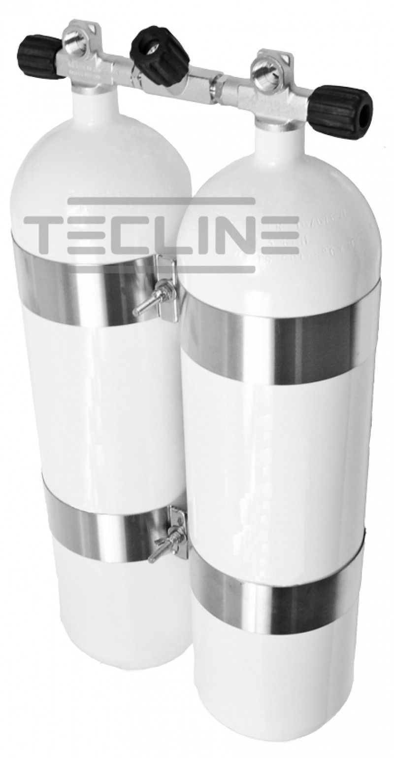 2x10L 300bar Eurocylinder 171mm