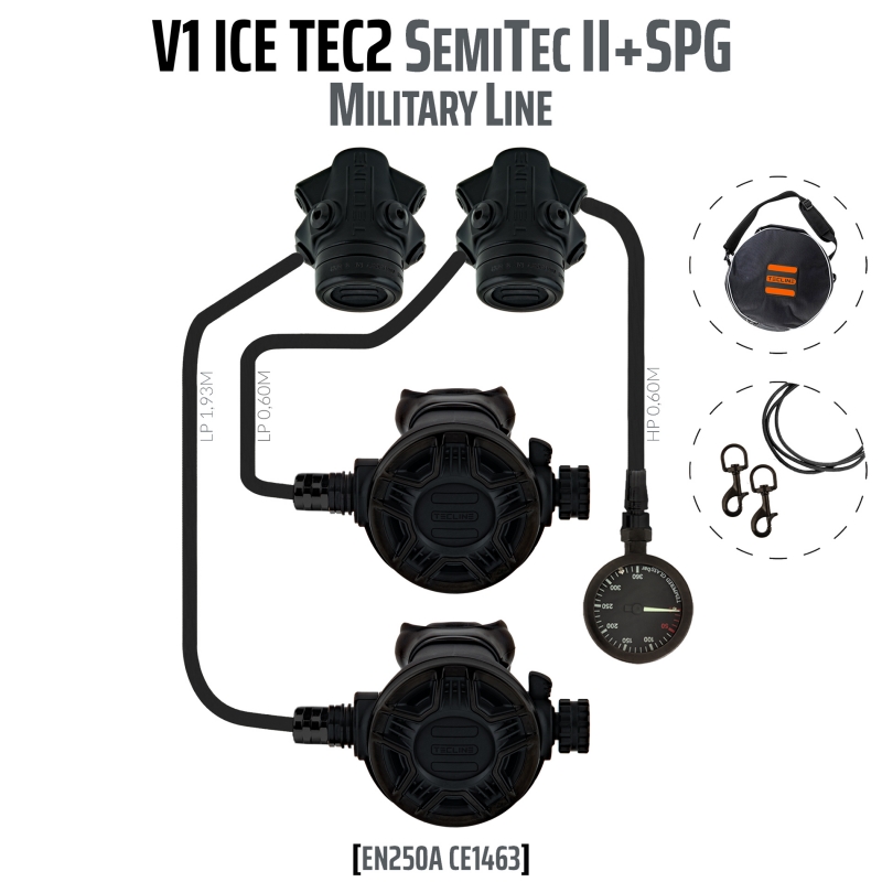 REGULATOR V1 ICE TEC2 REV. SEMI TEC II WITH SPG MILITARY LINE
