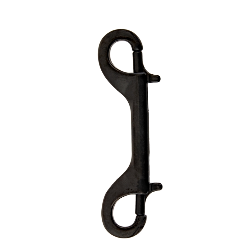 SS double ender snap 115 mm, black - Military Line