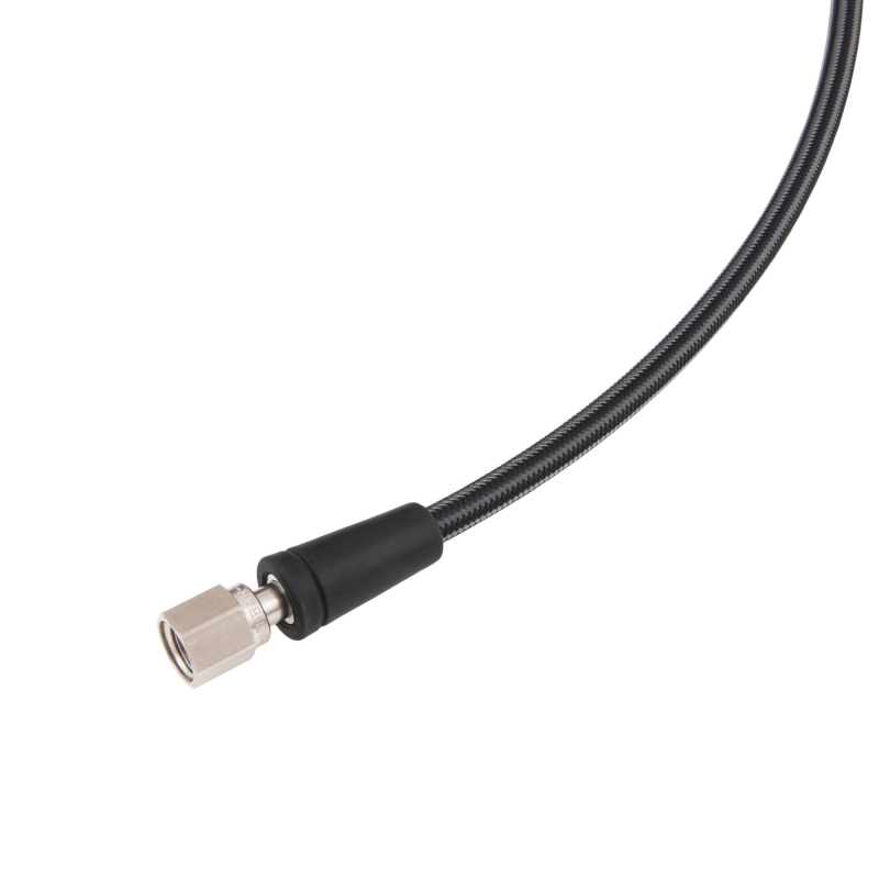 HP hose braided nylon black 20 cm