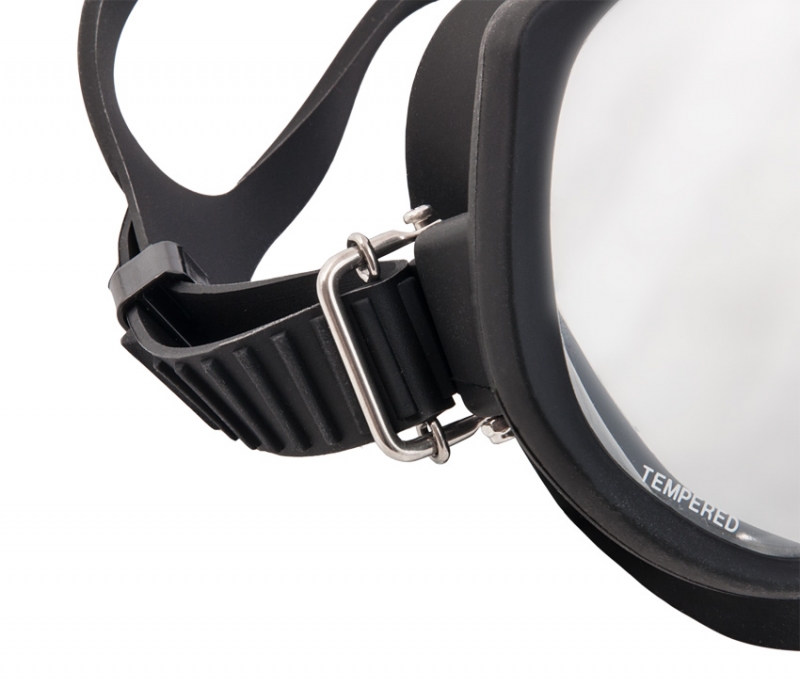 SS BUCKLE FOR FRAMELESS SUPER VIEW MASK (par pièce)