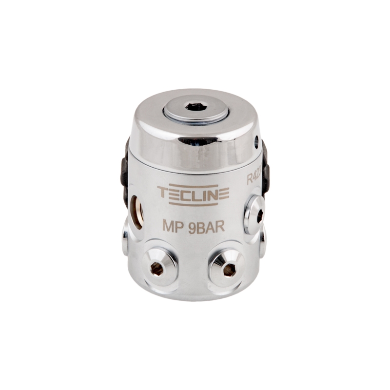 New, more compact version of the R4 TEC regulator without Cold kit. For warm water >10°C