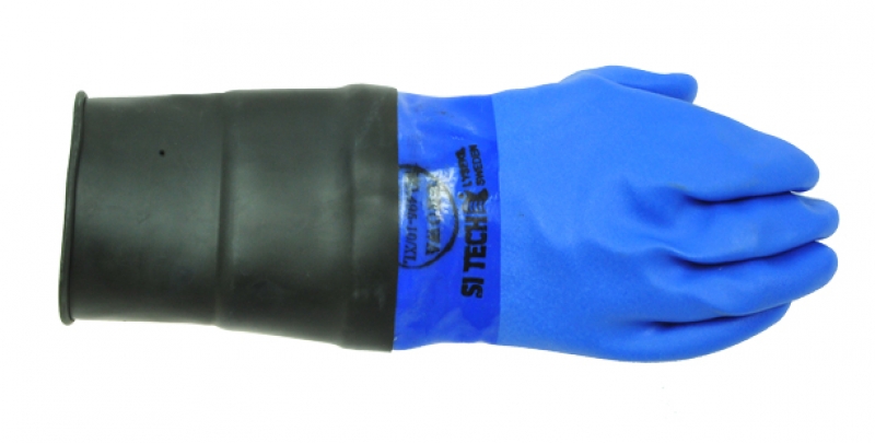 Drygloves Prodi with seals for ringsystem, blue (4) XL