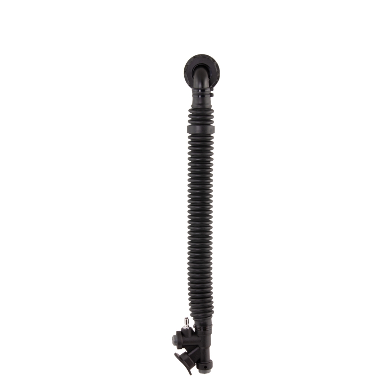 Inflator Tecline 40 cm with oval carrugated hose - NEW THREAD