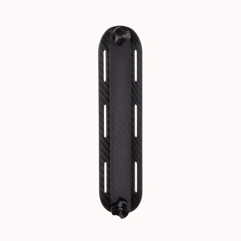 Adaptateur mono CARBON avec vis TITANIUM