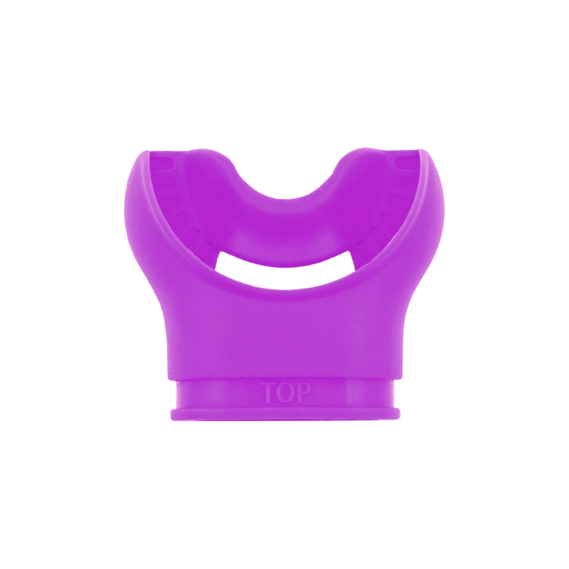 Mouthpiece for regulator, anatomic M/L - PURPLE