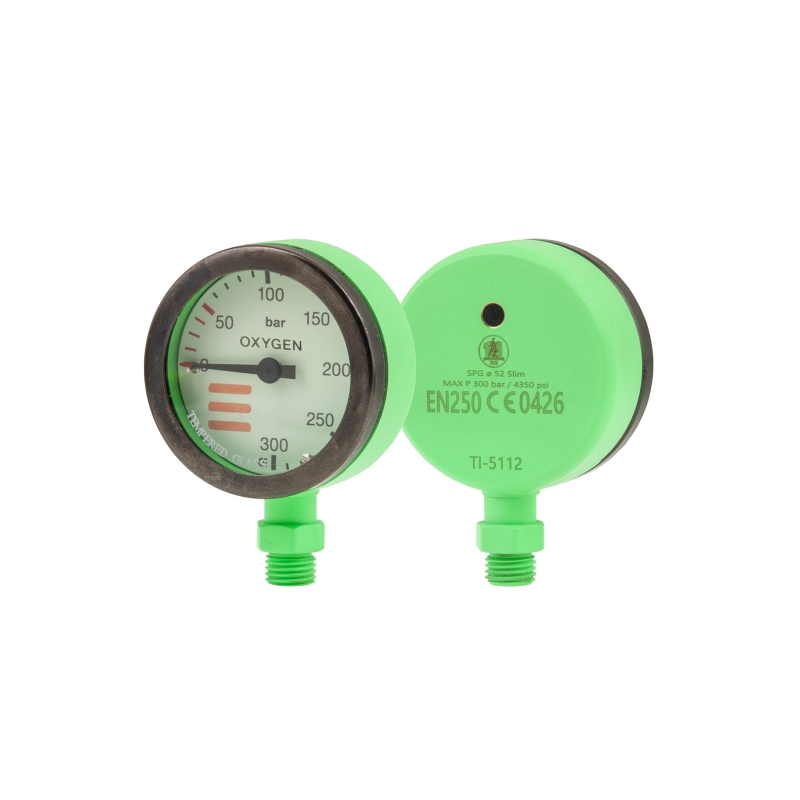 SPG diam 52 mm O2,  2GREEN- head only