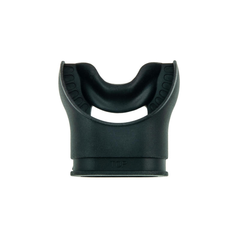 Mouthpiece for regulator, anatomic S/M - black