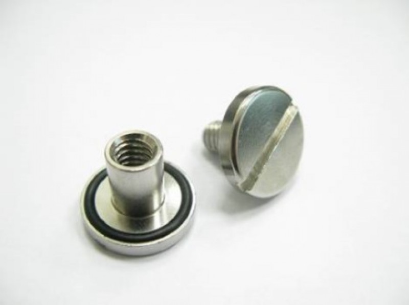 Ecrou et boulon inox avec joint torique LONG 14mm