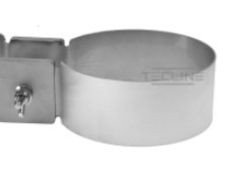 SS twin tankband for 2x140mm tanks WIDE DISTANCE