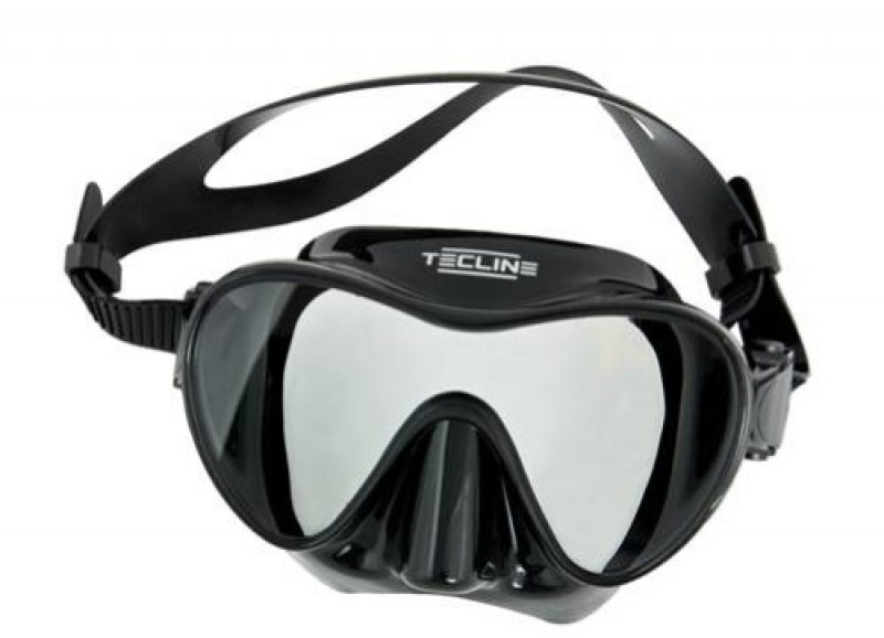 frameless II mask, one piece glass